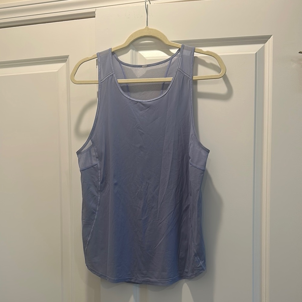 lululemon athletica Light Blue Tank Top